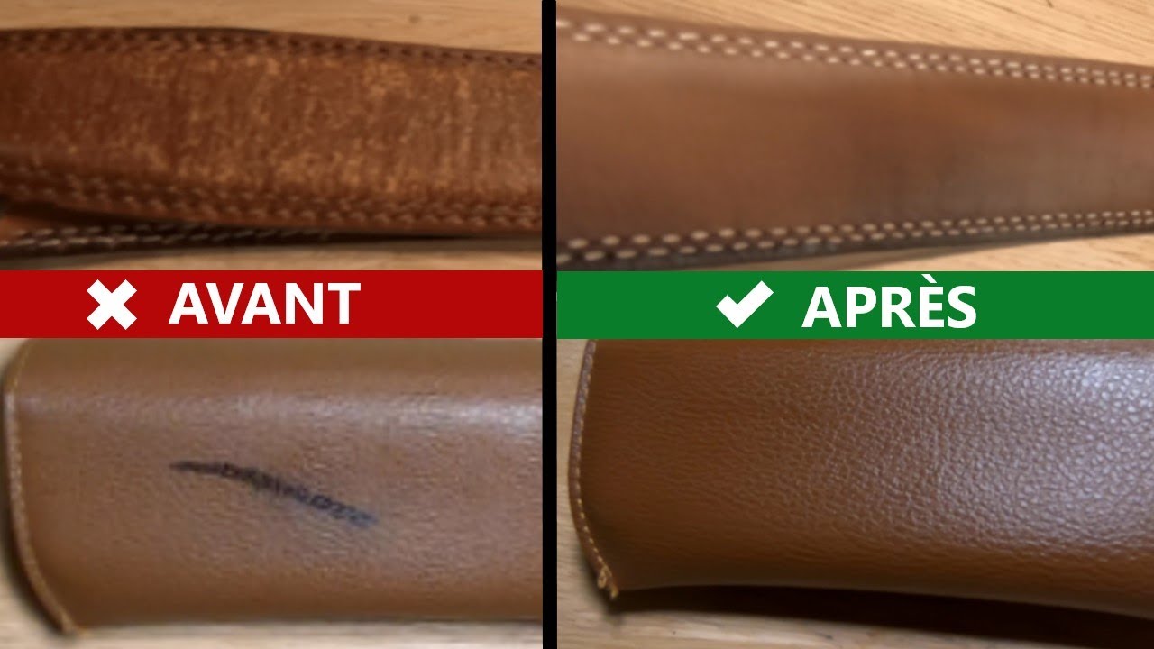 Comment ENTRETENIR, NETTOYER et/ou IMPERMÉABILISER du CUIR facilement