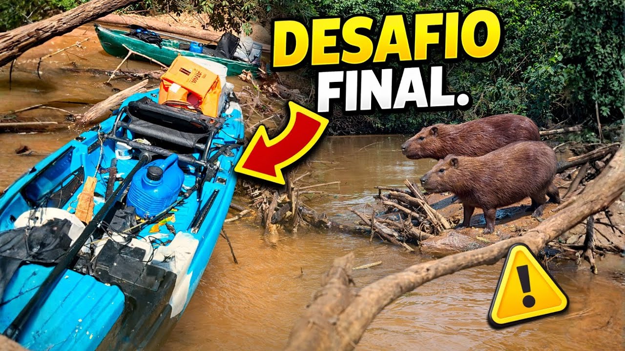 PARTE FINAL   RIO FECHADO! O FINAL MAIS DIFÍCIL DA AVENTURA NO RIO NOVO MUNDO