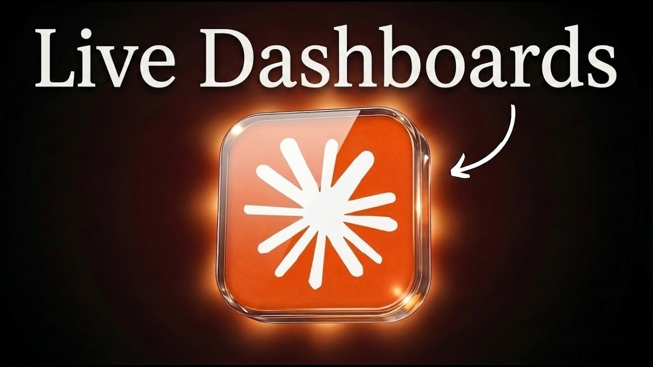 Build a LIVE Dashboard with Claude in Minutes (Live Artifacts)