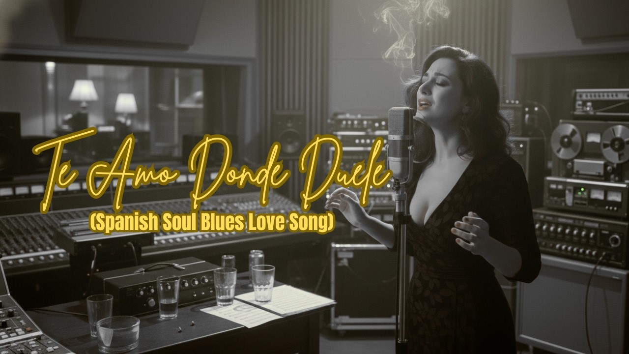 Te Amo Donde Duele | Blues Romantico - Soul Blues en Español | Spanish Blues