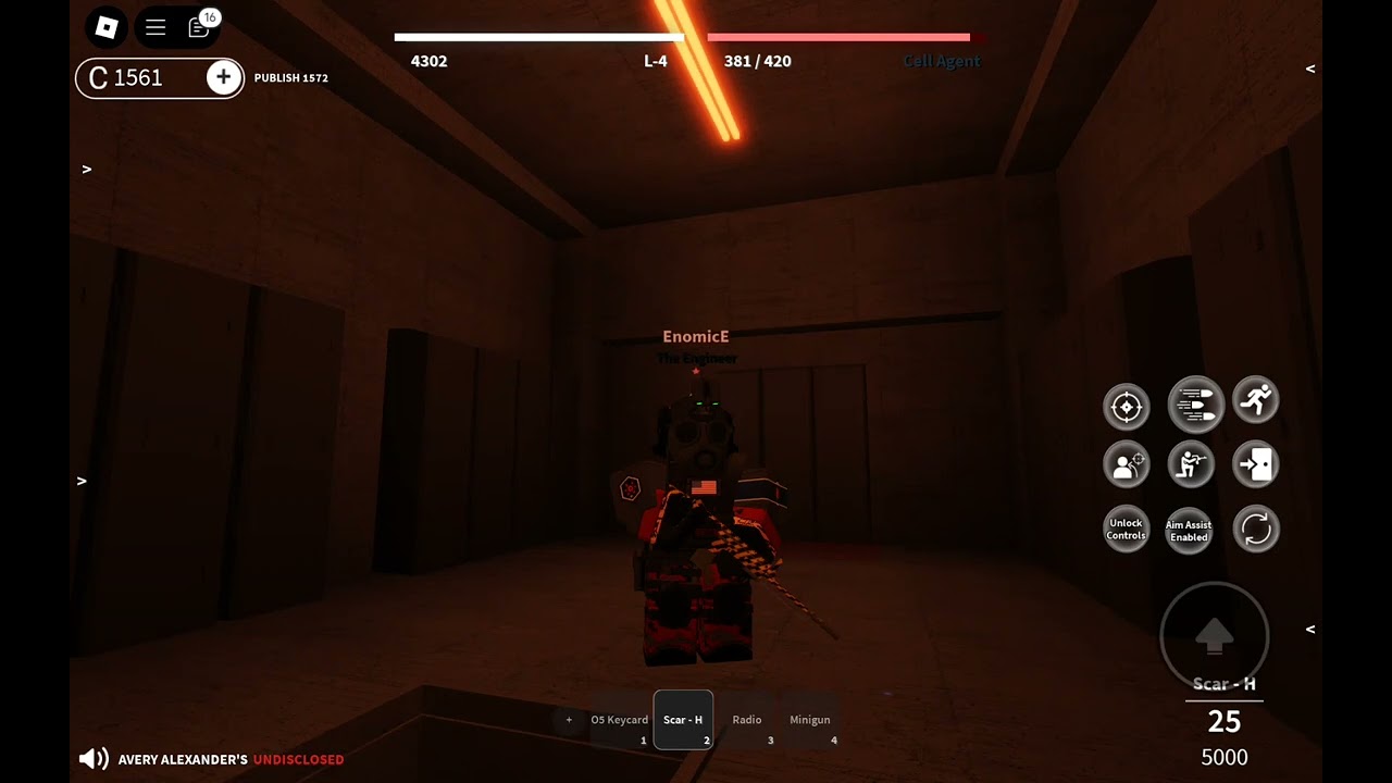 Old random  showcase in scp roleplay. 