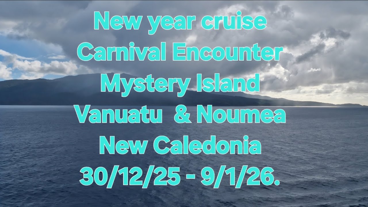 Mystery Island Vanuatu and Noumea New Caledonia. Check out my other cruise videos @thomo65-q8x