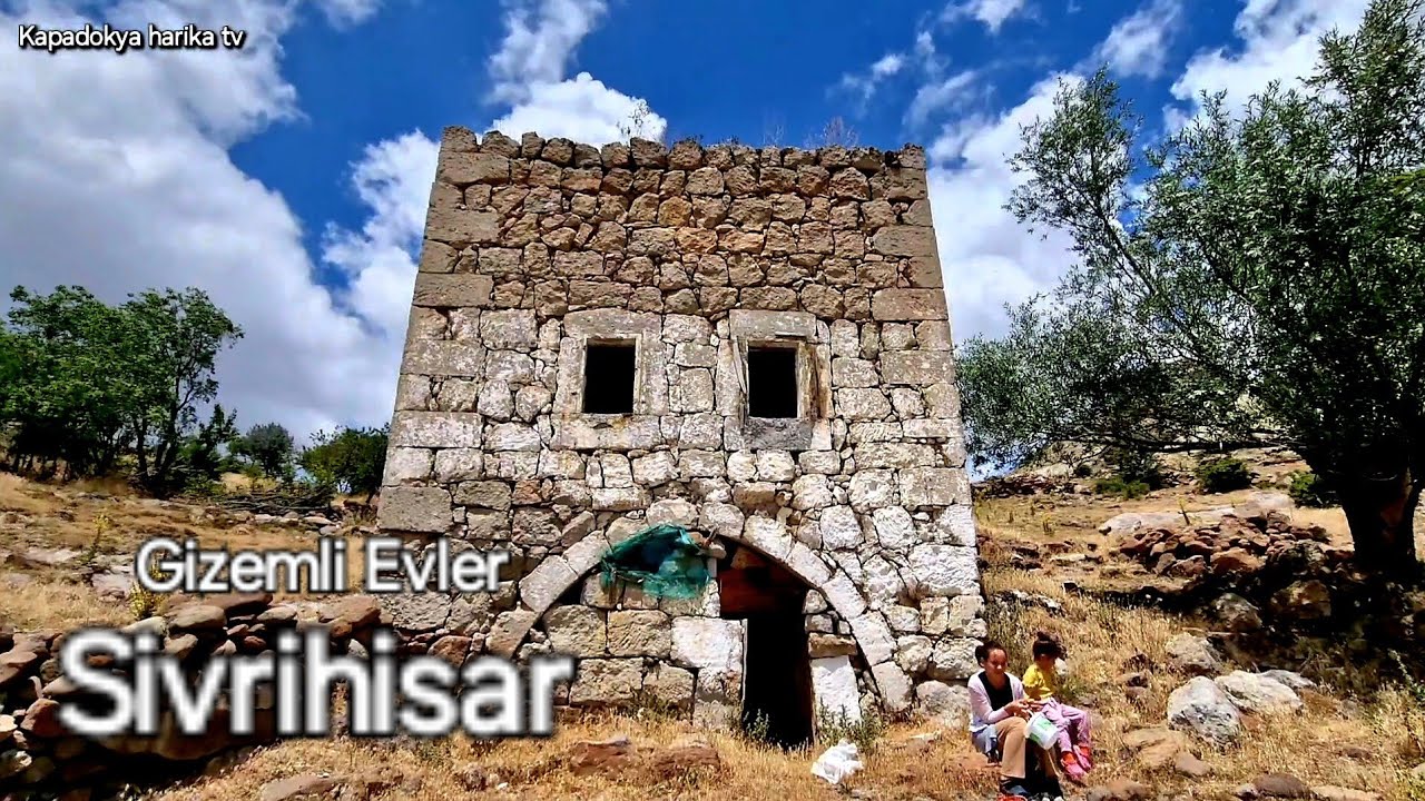 Kapadokya Cappadocia Güzelyurt Sivrihisar Köyümüz Vişne Toplarken ve gizemli Evler 5 bölüm