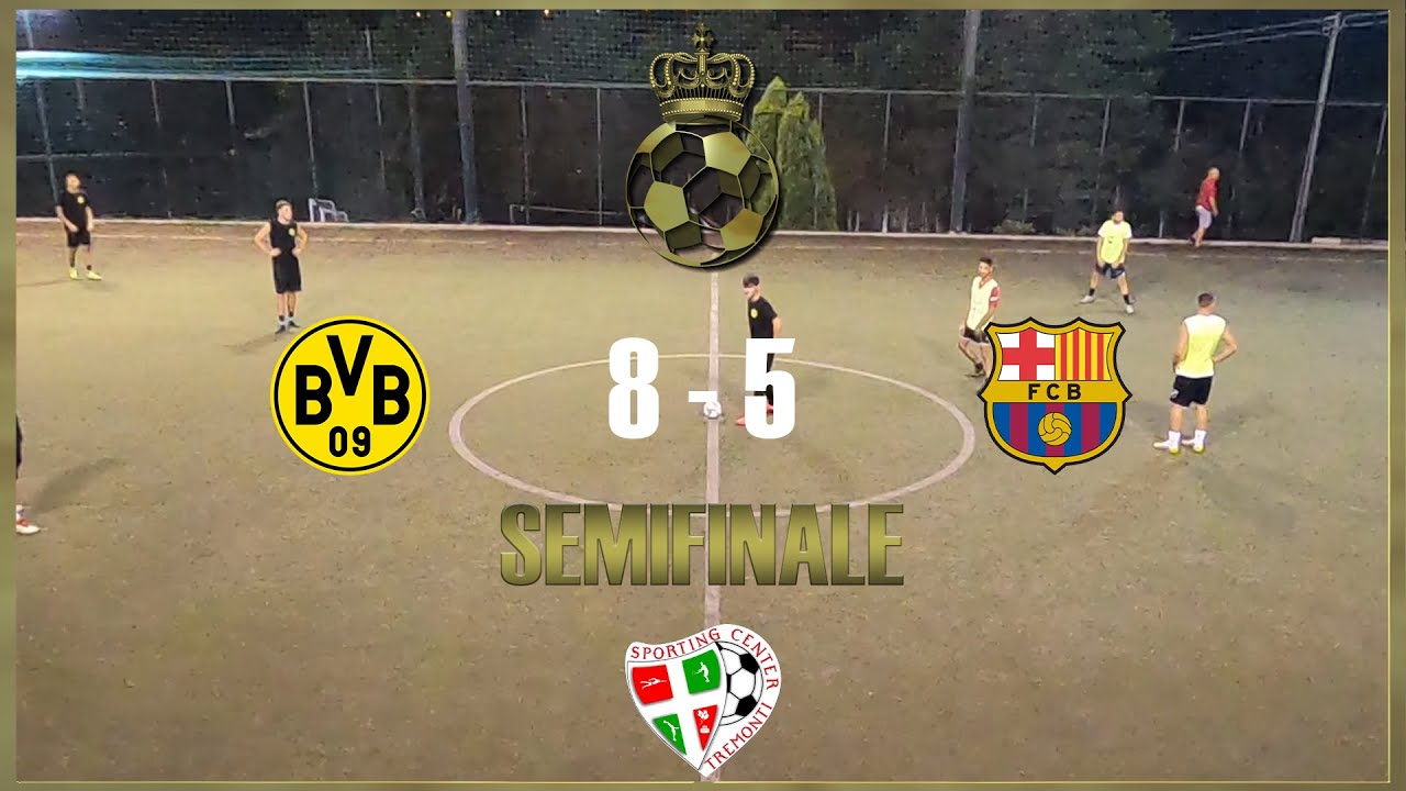 Borussia Dortmund 8 - 5 Barcelona - Semifinale Torneo Memorial Costantino - Sporting Center Tremonti