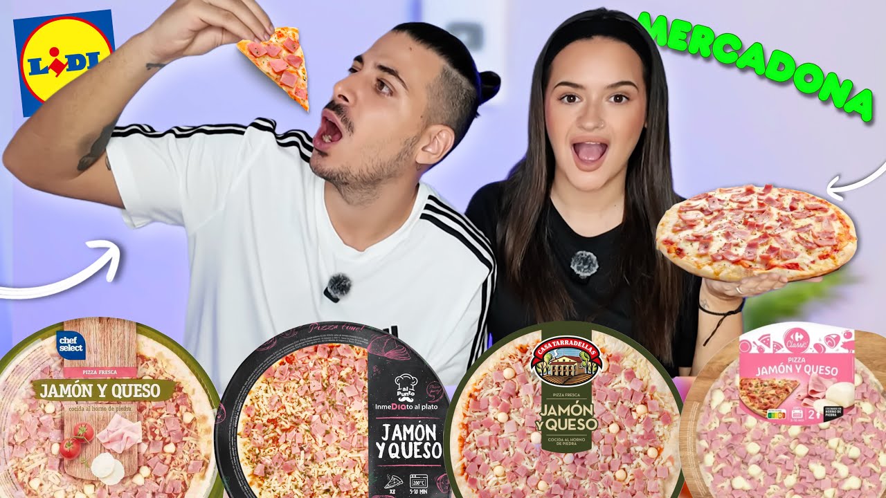 PROBANDO TODAS LAS PIZZAS DE SUPERMERCADO