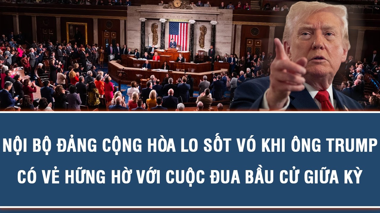 NỘI BỘ ĐẢNG CỘNG HÒA LO SỐT VÓ KHI ÔNG TRUMP CÓ VẺ HỮNG HỜ VỚI CUỘC ĐUA BẦU CỬ GIỮA KỲ