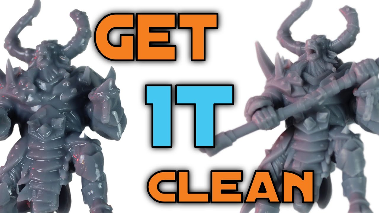 SLA Printer - How to properly CLEAN resin prints - Beginners and Intermediate