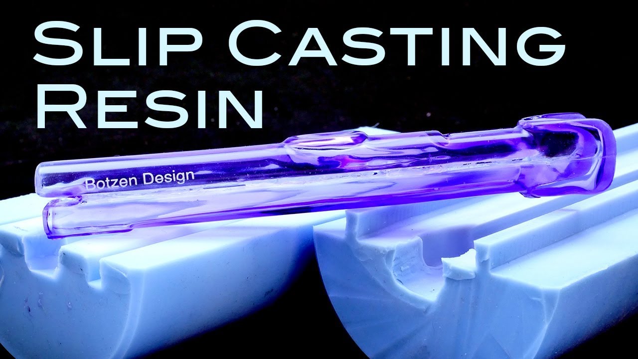 How to Slip Cast Urethane resin parts: simulated Blow Molding
