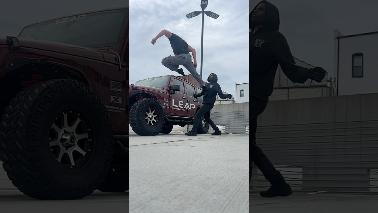 Learn to defend yourself on the Run with Parkour. Sign Up for a Free Intro class www.leapparkour.com