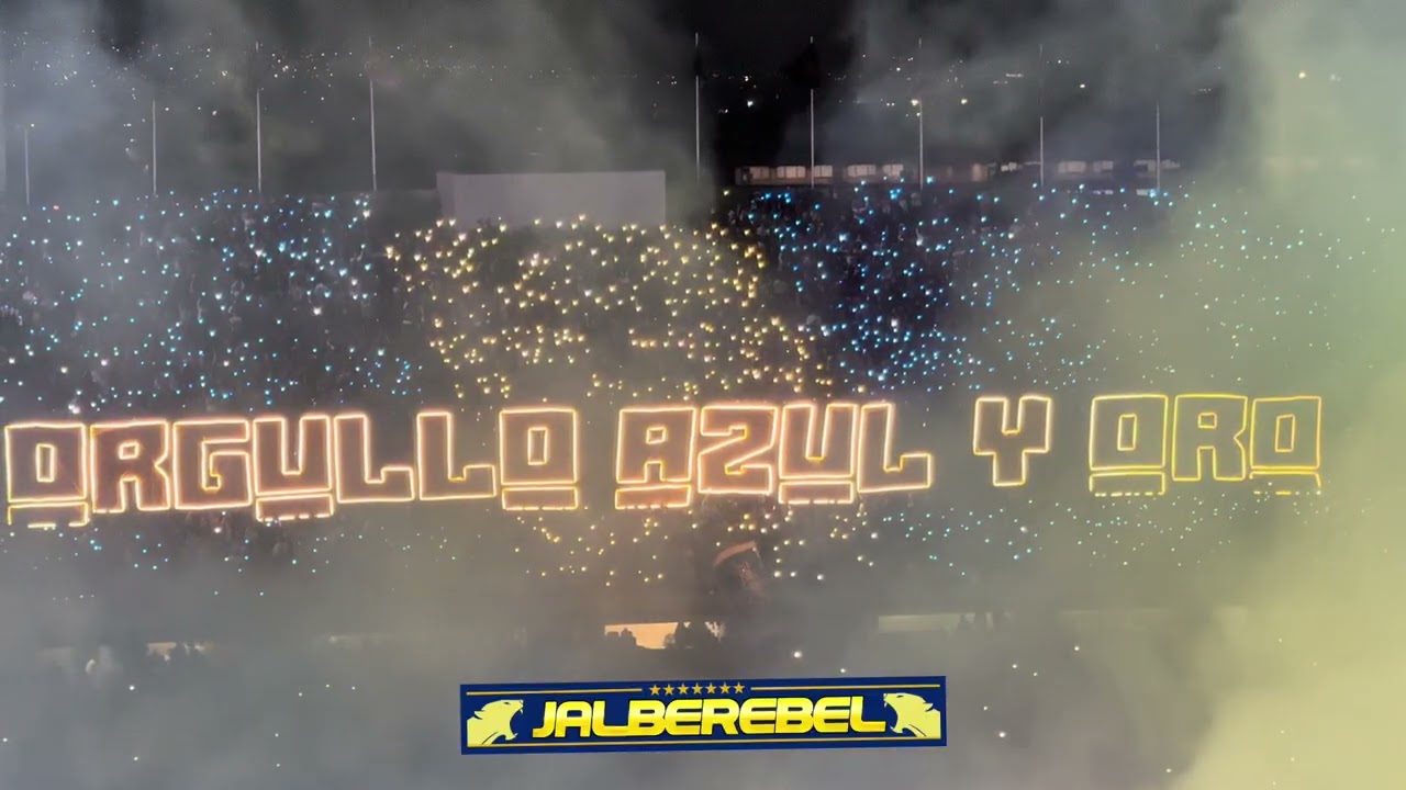 La Rebel en el Pumas vs Cruz Azul 2026