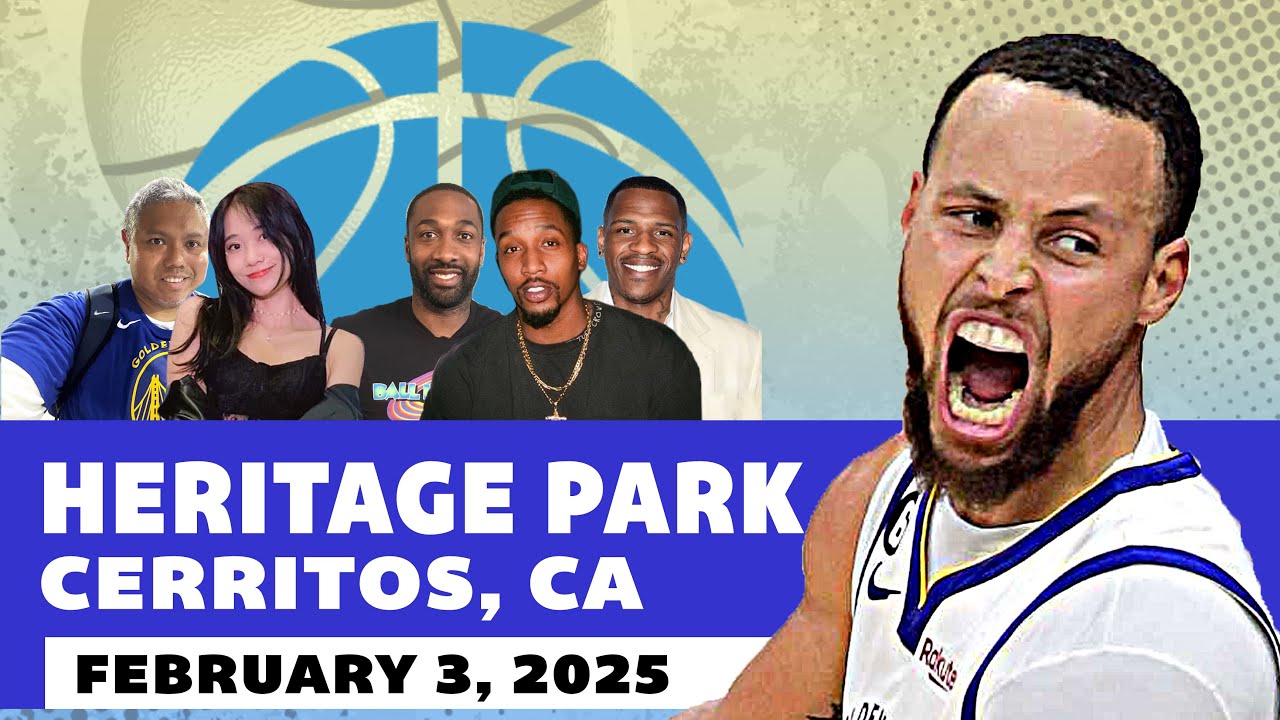 Basketball Shootaround Game 2025 Season - Heritage Park, Cerritos (February 3, 2025)
