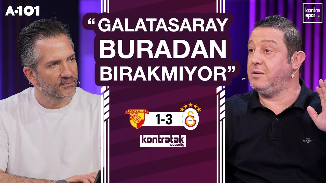 🔴 CANLI | G&ouml;ztepe - Galatasaray Ma&ccedil; Sonu | Nihat Kahveci, Nebil Evren | Kontratak S&uuml;per Lig