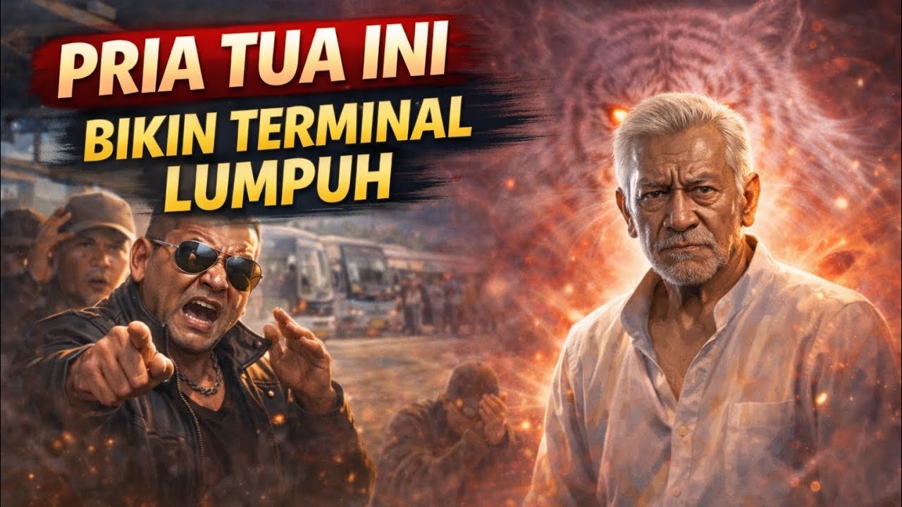 PRIA TUA INI SELALU DIAM SAAT DIPALAK, TAK ADA YANG TAHU TERNYATA PEWARIS ILMU YANG MENAKUTKAN
