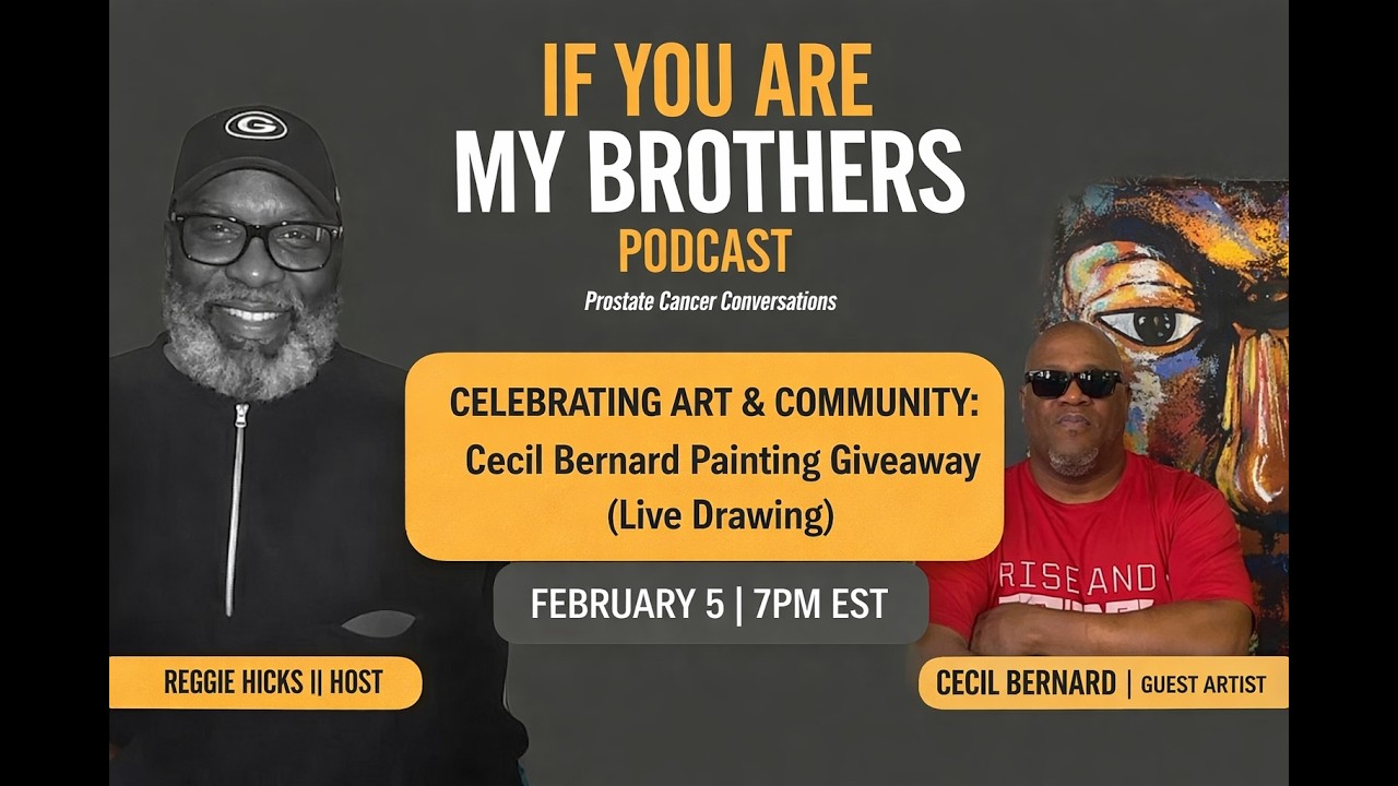 Celebrating Art, Health and Community...Cecil Bernard Painting Giveaway