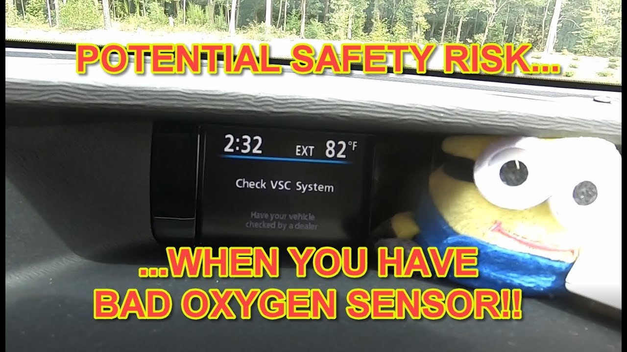 2011 Toyota Sienna Very Deceiving CHECK VSC SYSTEM message.