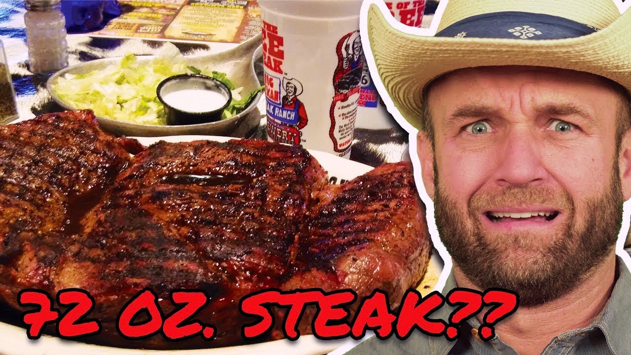 Texas Steak Challenge 72 Oz | Can I Eat It All??