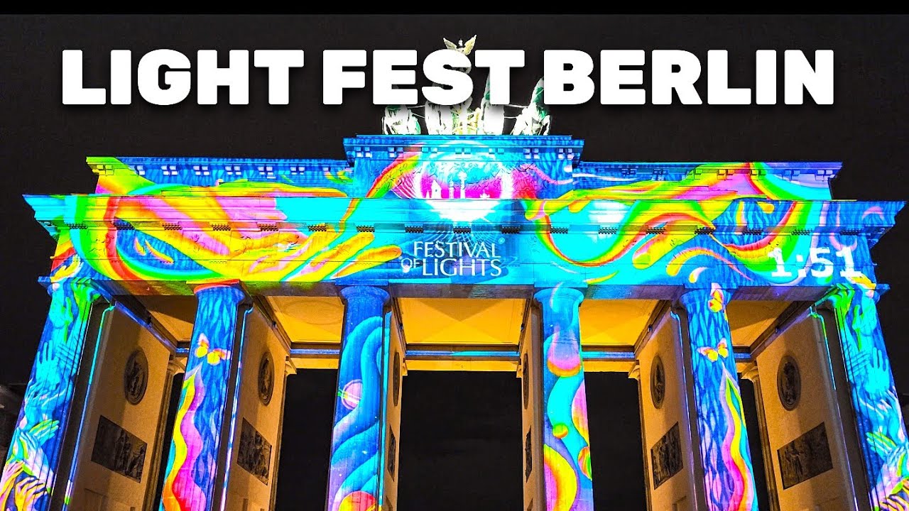 Festival of Lights 2023 Berlin 4K Ep 1