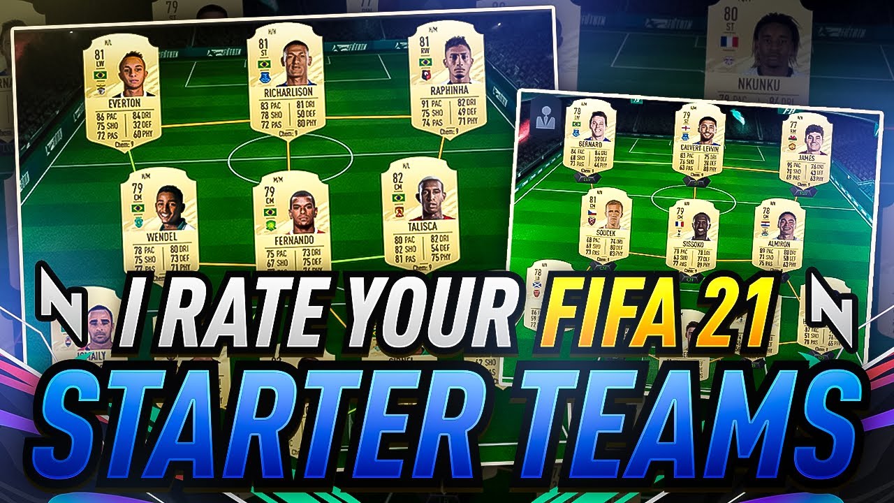 ОЦЕНИВАЮ ВАШИ СТАРТОВЫЕ СОСТАВЫ В FIFA 21! [50 тыс.] - FIFA 21 Ultimate Team