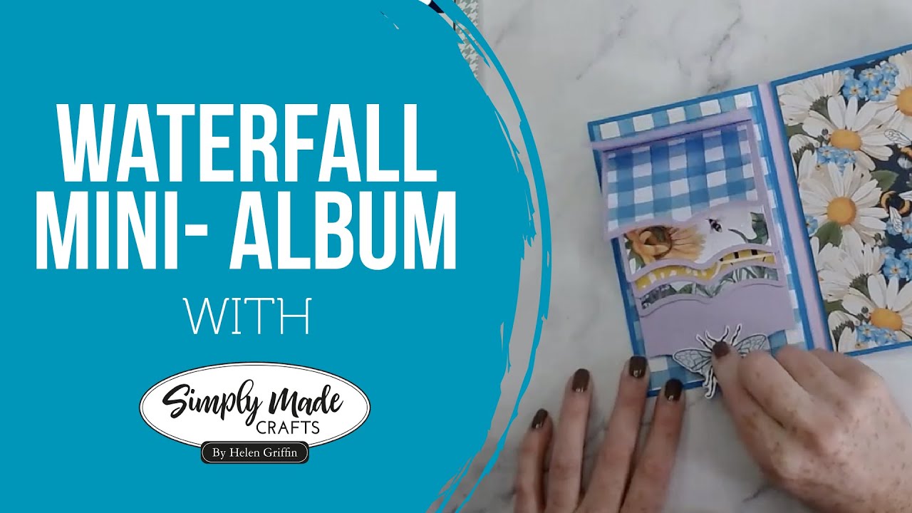 Photo-Flip Waterfall Mini-Album Page