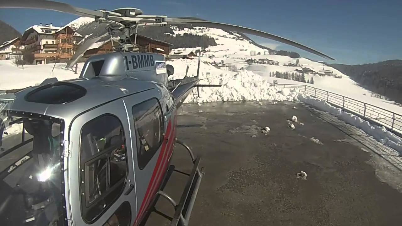 AS350B3 Airway Helicopters I-BMMB Heliport Terenten