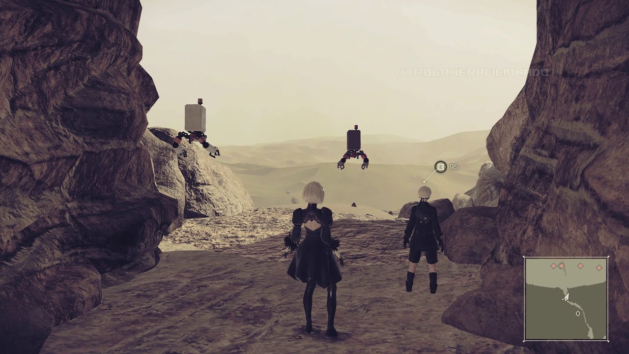 Memories of Dust (Instrumental) - Nier Automata OST || 4K 60fps Max Graphics Config