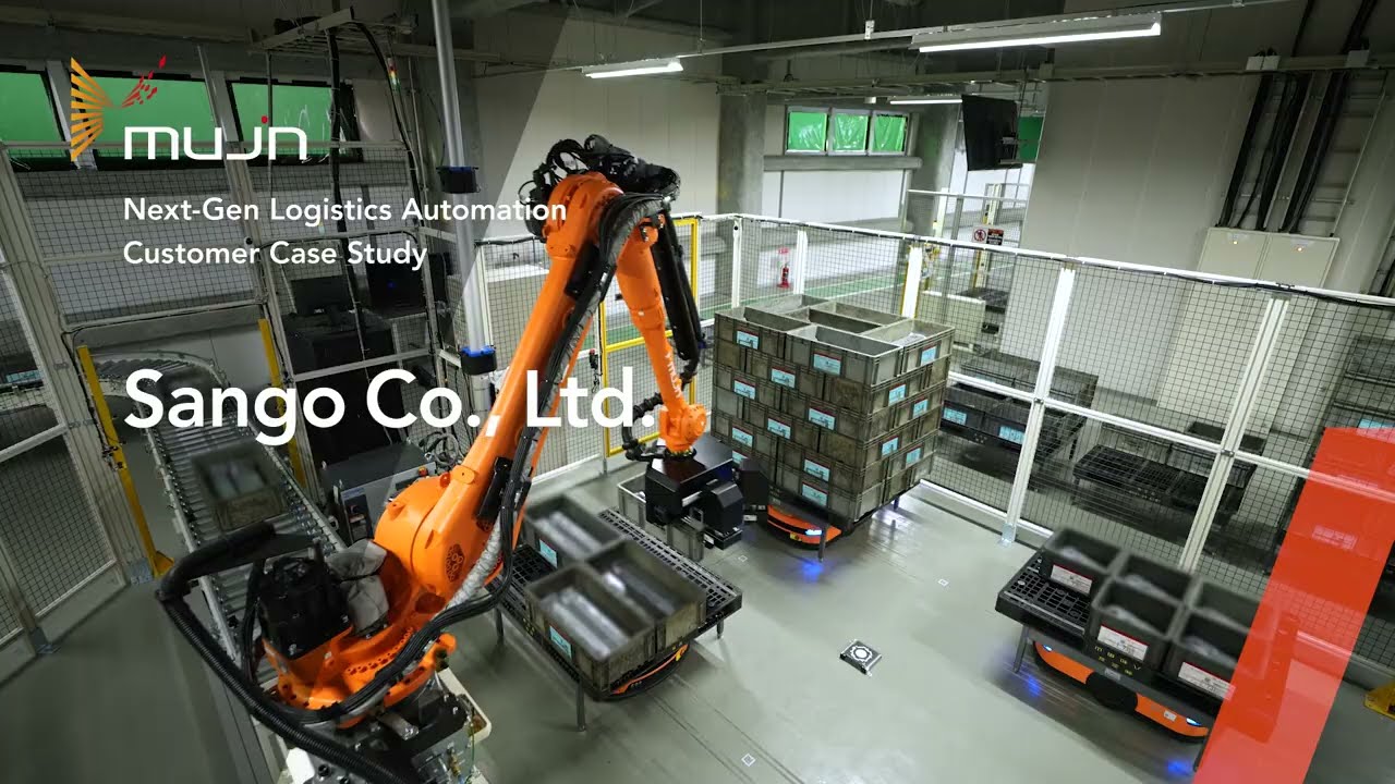 Case Study: Transforming Factory Logistics with a Fully Automated Warehouse Powered by MujinOS