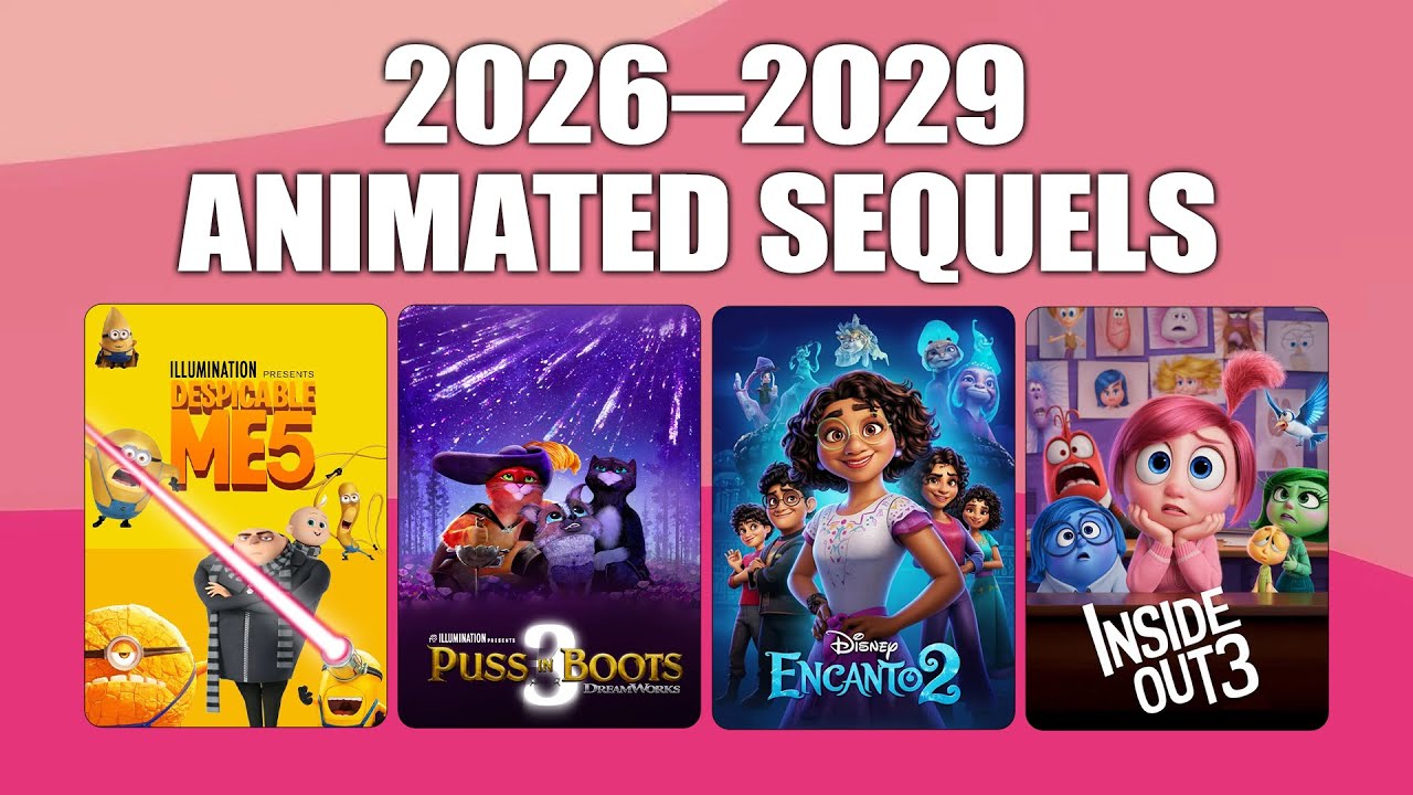 All Upcoming Animated Movie Sequels (2026&ndash;2029) | Toy Story 5, Frozen 3 & More