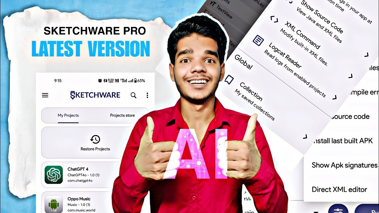 Sketchware Pro Latest Version 2024 | AI Features 🔥 | Droid Dev Coach