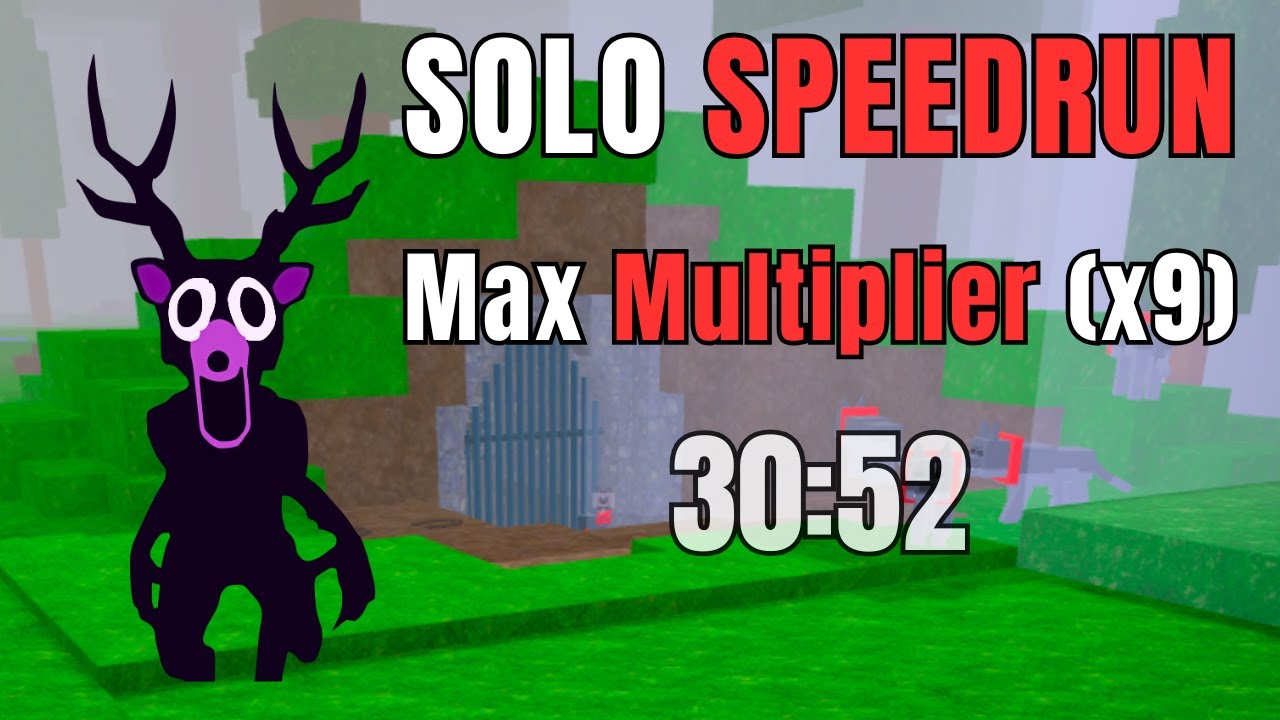 Solo Speedrun of 99 Nights in the Forest Max Multiplier (x9) – Full Gameplay (30:52)