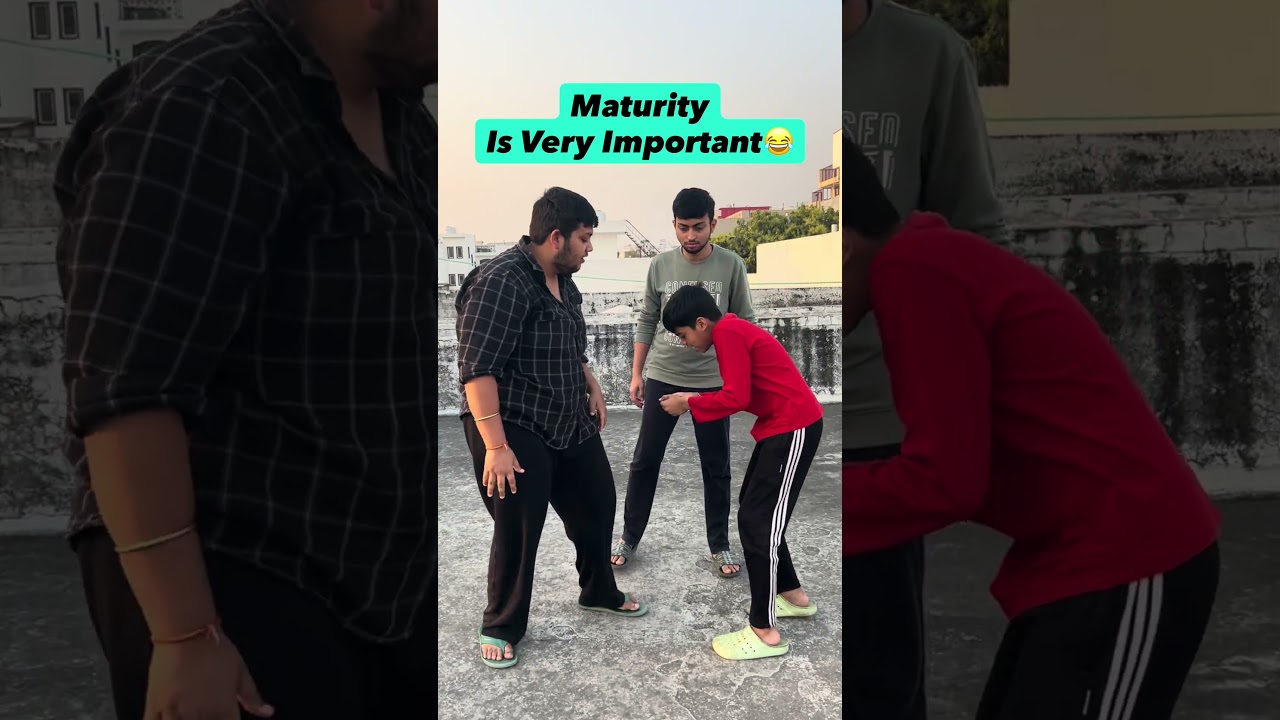Jab maturity khatam ho jaye😂😂😂#comedy #youtubeshorts #viralshort #trending #funny #digitalcreator