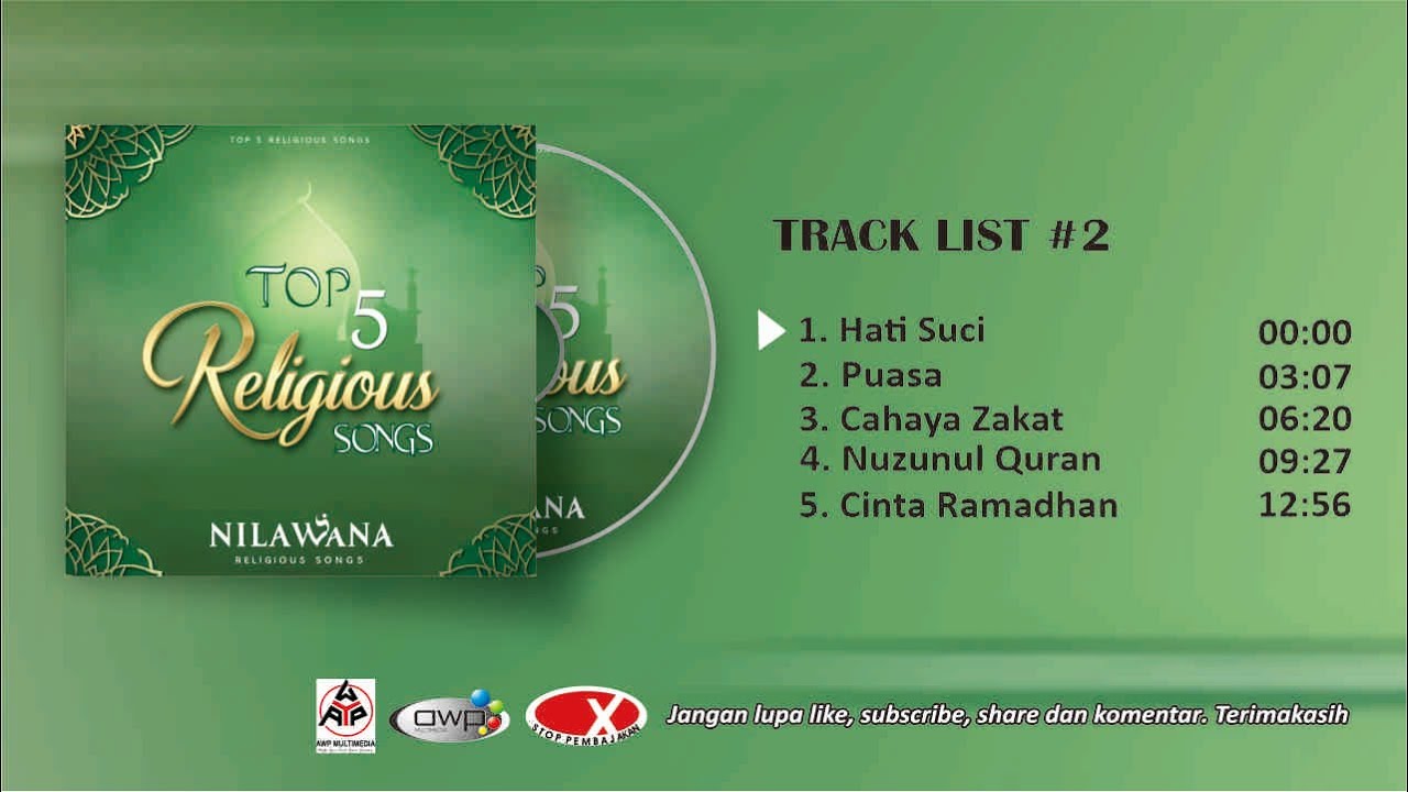 Top 5 Religius #2 || Nilawana || Audio HQ