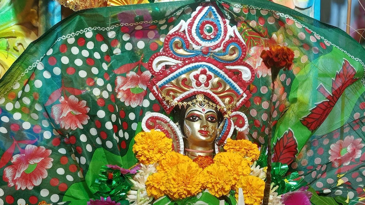 🙏বিশালাক্ষী পূজা🕉VISHALAKSHI PUJA🎊🥁শীতলা পূজা🛕🏝 #বিশালাক্ষী_পূজা_কশিয়াবাদ #শীতলা_পূজা_পাথরপ্রতিমা