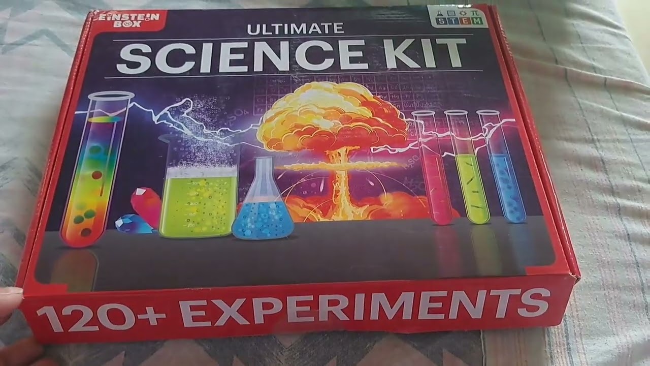 Science kit for kids//Einstein Box Ultimate Science Kit for Boys and Girls Ages 6-8-12-14|