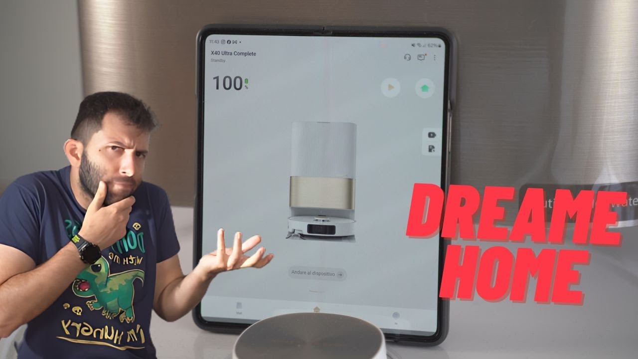 DREAME HOME: come funziona l'app degli aspirapolvere robot (X40 Ultra)