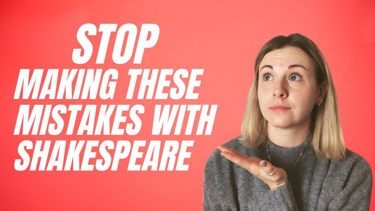 Top 3 Mistakes Actors Make Using Shakespeare Speeches | Classical Text Acting Auditions