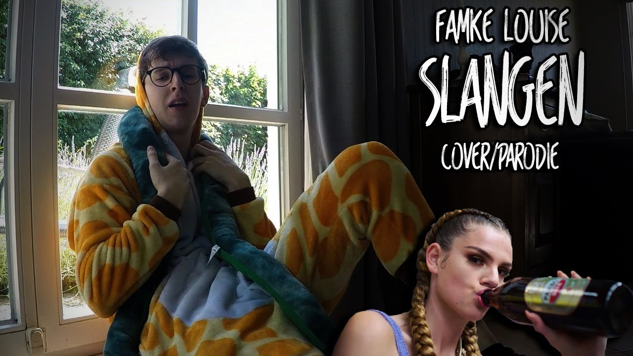Famke Louise - SLANGEN (prod. DD)  || Dino Daan (cover/parodie)