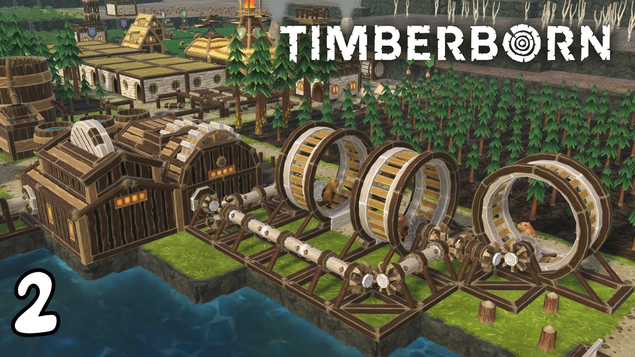 More Farms, Science, Industry And Power And Our First Big Dam - Timberborn - 2