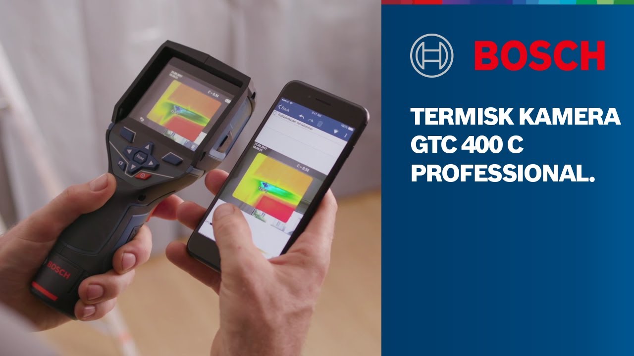 Termisk kamera Bosch GTC 400 C Professional
