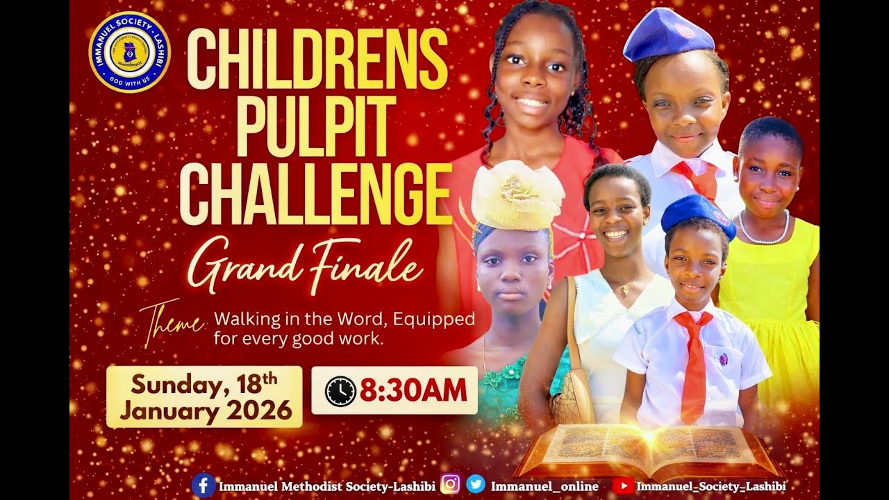 GRAND FINALE - I.M.S CHILDREN’S PULPIT CHALLENGE. 18/01/2026.