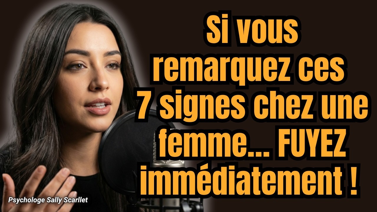 Si vous remarquez ces 7 signes chez une femme… FUYEZ immédiatement !