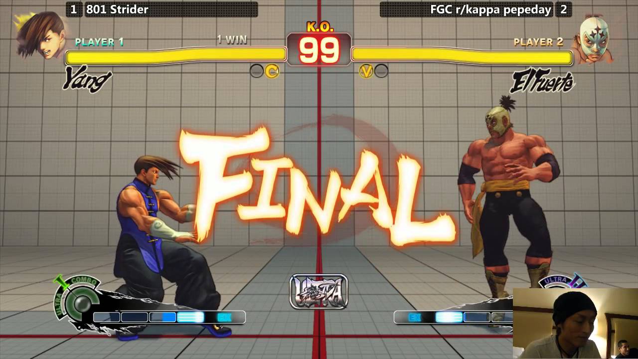 USF4 @ TFC Salty Suite - 801Strider (Yang) vs Pepeday (El Fuerte)