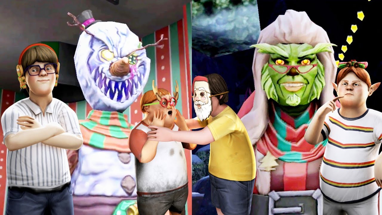 Ice Scream 8 New Update With Christmas Factory Full Gameplay | Ice Scream 8 Christmas Update 2.2.1