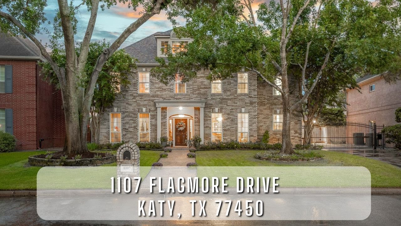 1107 Flagmore Drive Katy, TX 77450 | Home Tour