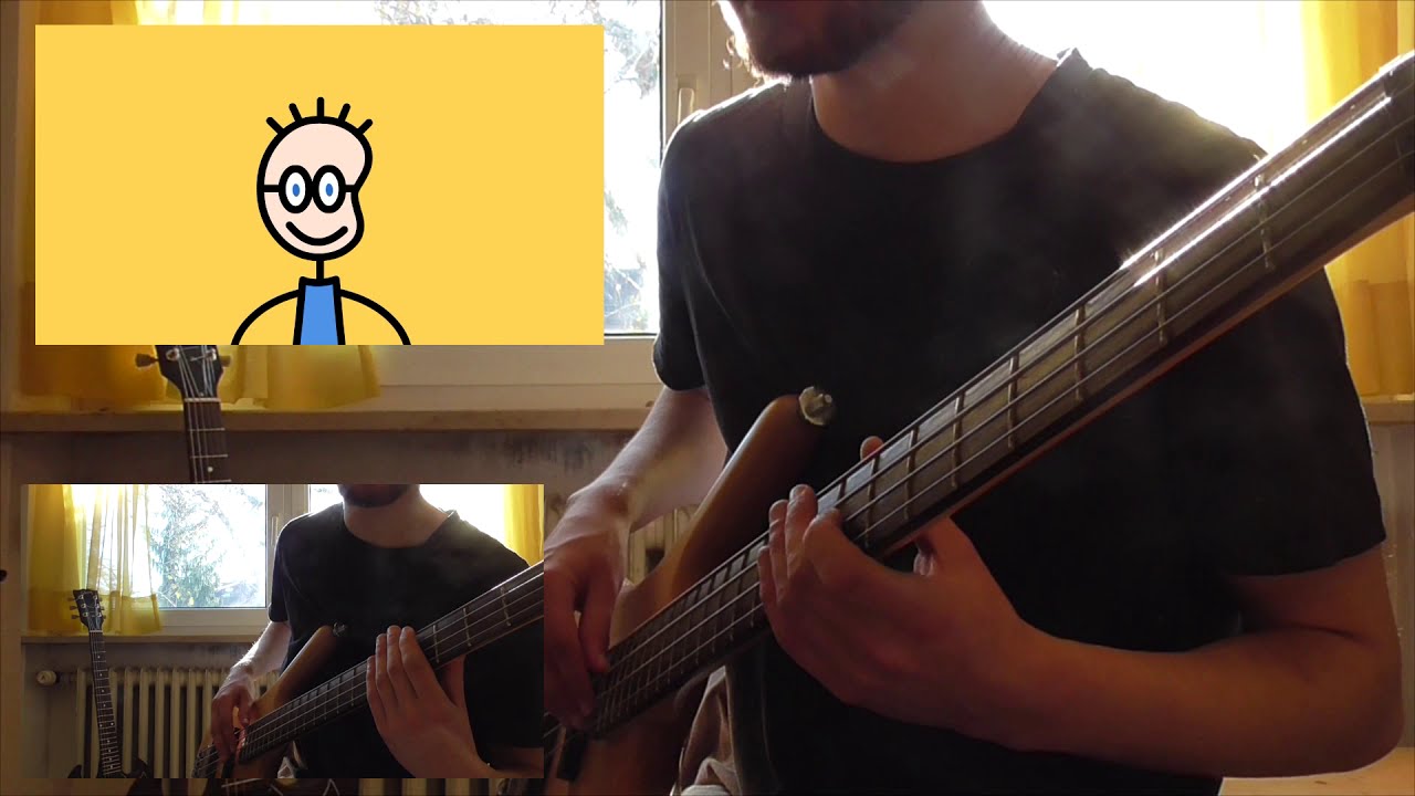 Tom and the Slice of Bread with Strawberry Jam and Honey (bass cover)