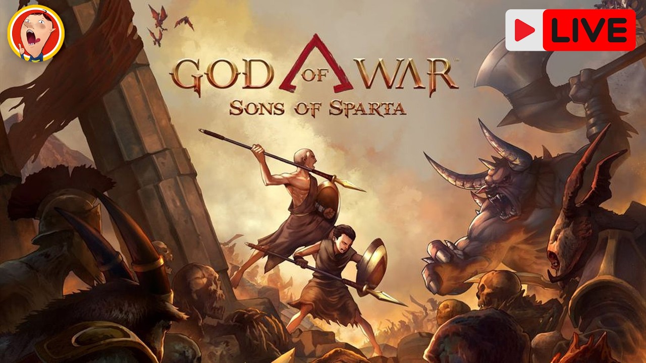 《戰神：斯巴達之子》菜鳥克雷多斯的2D前傳 God of War Sons of Sparta【直播】｜豪哥遊戲間