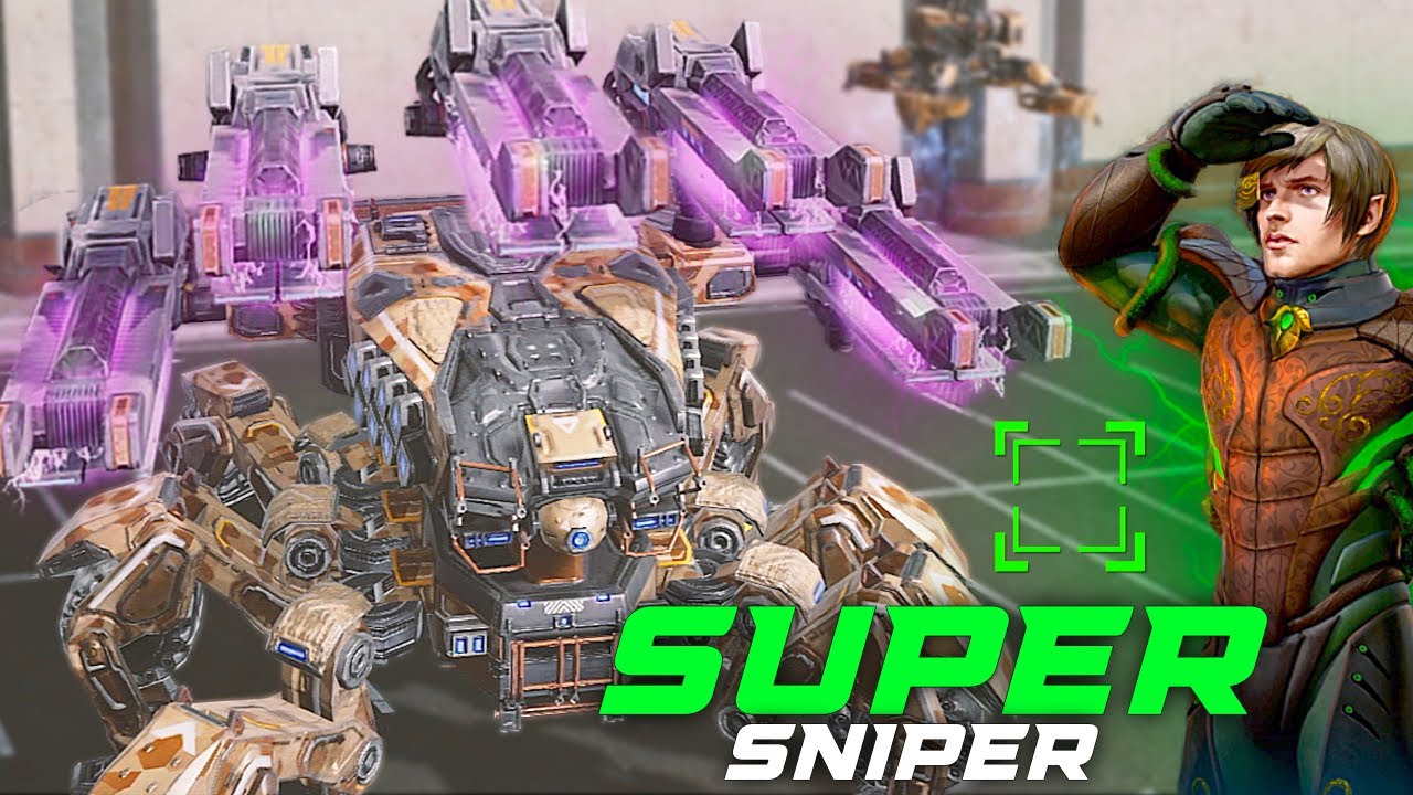 NEW Most Brutal 1 Shot Sniper In War Robots... Ridiculous 800m Range Weber Ravager | WR