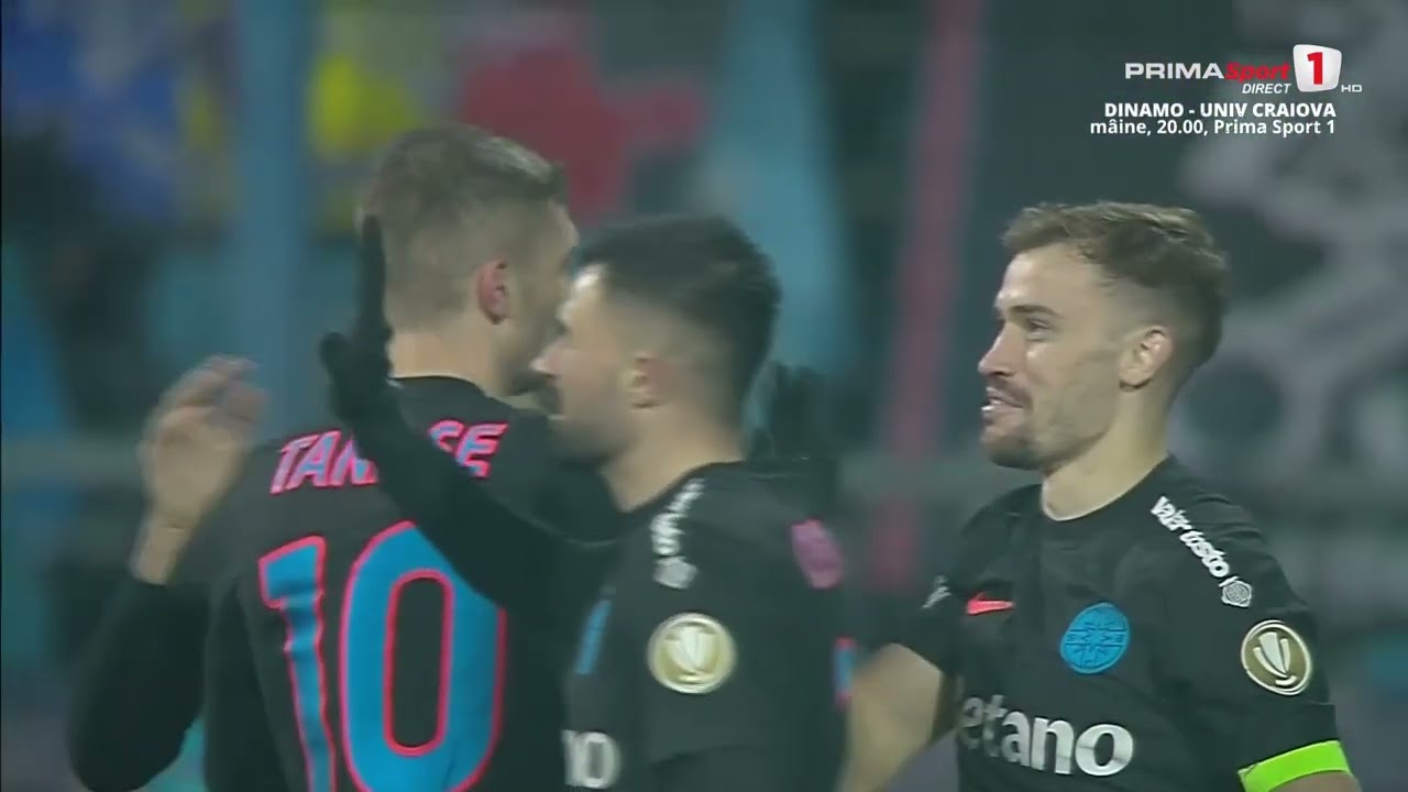 GOOOL FCSB. Ce fază au făcut Tănase şi Olaru