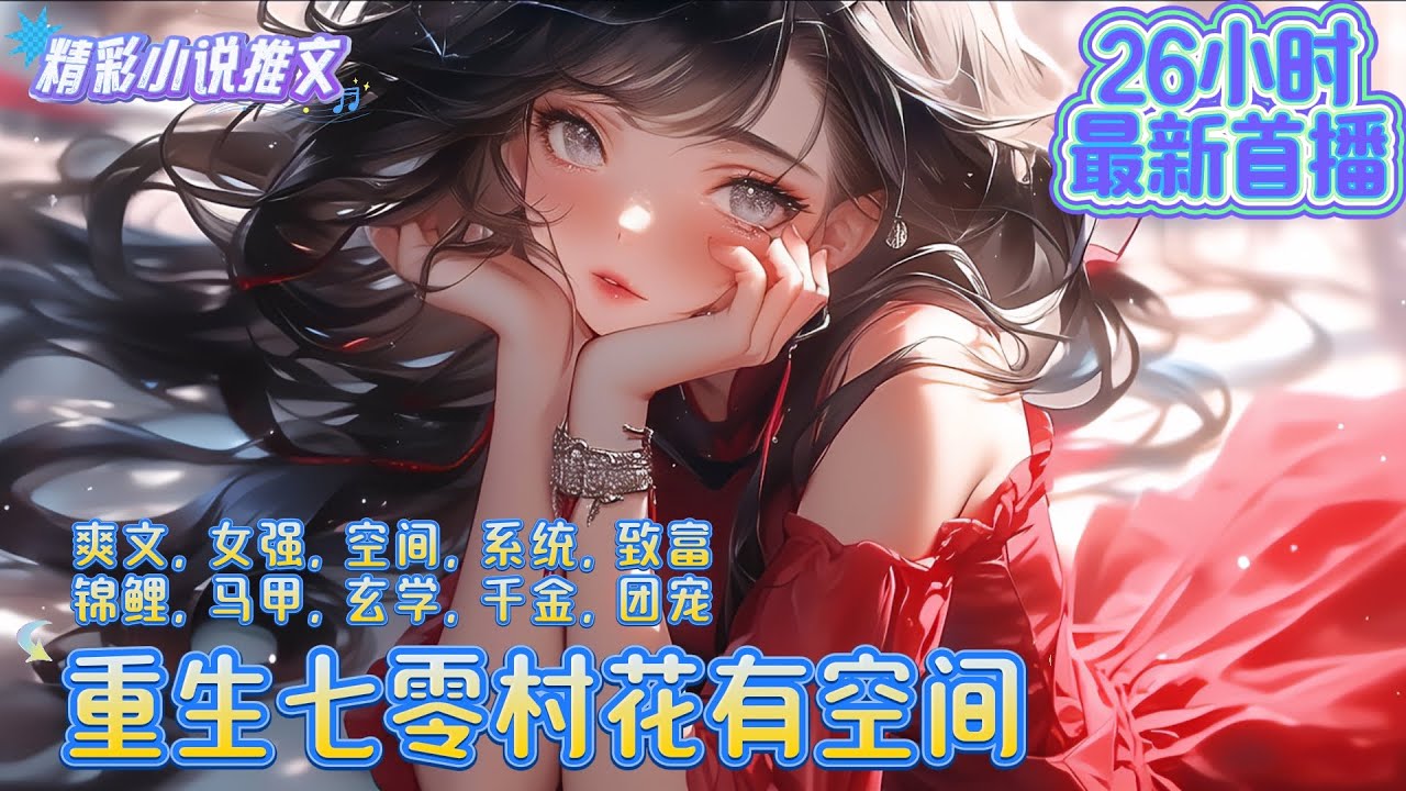 【26小时最新】《重生七零村花有空间》陈绵绵穿成了七零年代的一个村花。她爸是大队长，她妈是妇女主任，她是村花女配——有爸爸妈妈、有哥哥姐姐撑腰，还有空间傍身的陈绵绵直接躺平。｜