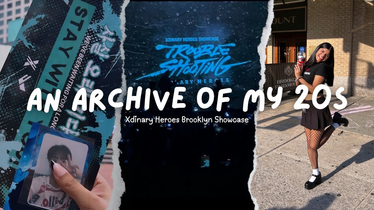 An Archive Of My 20s: Xdinary Heroes Brooklyn Showcase Vlog