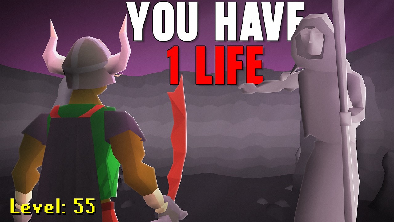 Как я выжил неделю в режиме Хардкор в RuneScape